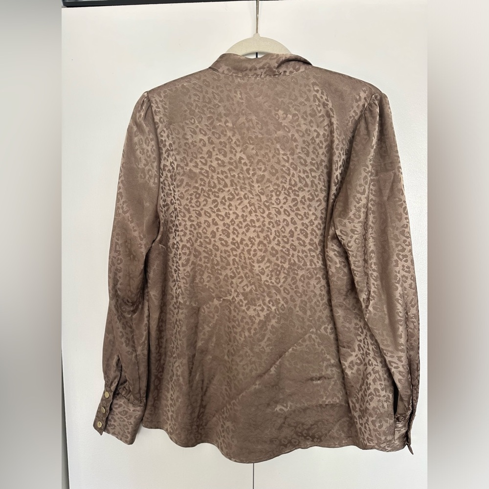 Leopard Print Blouse - image 5